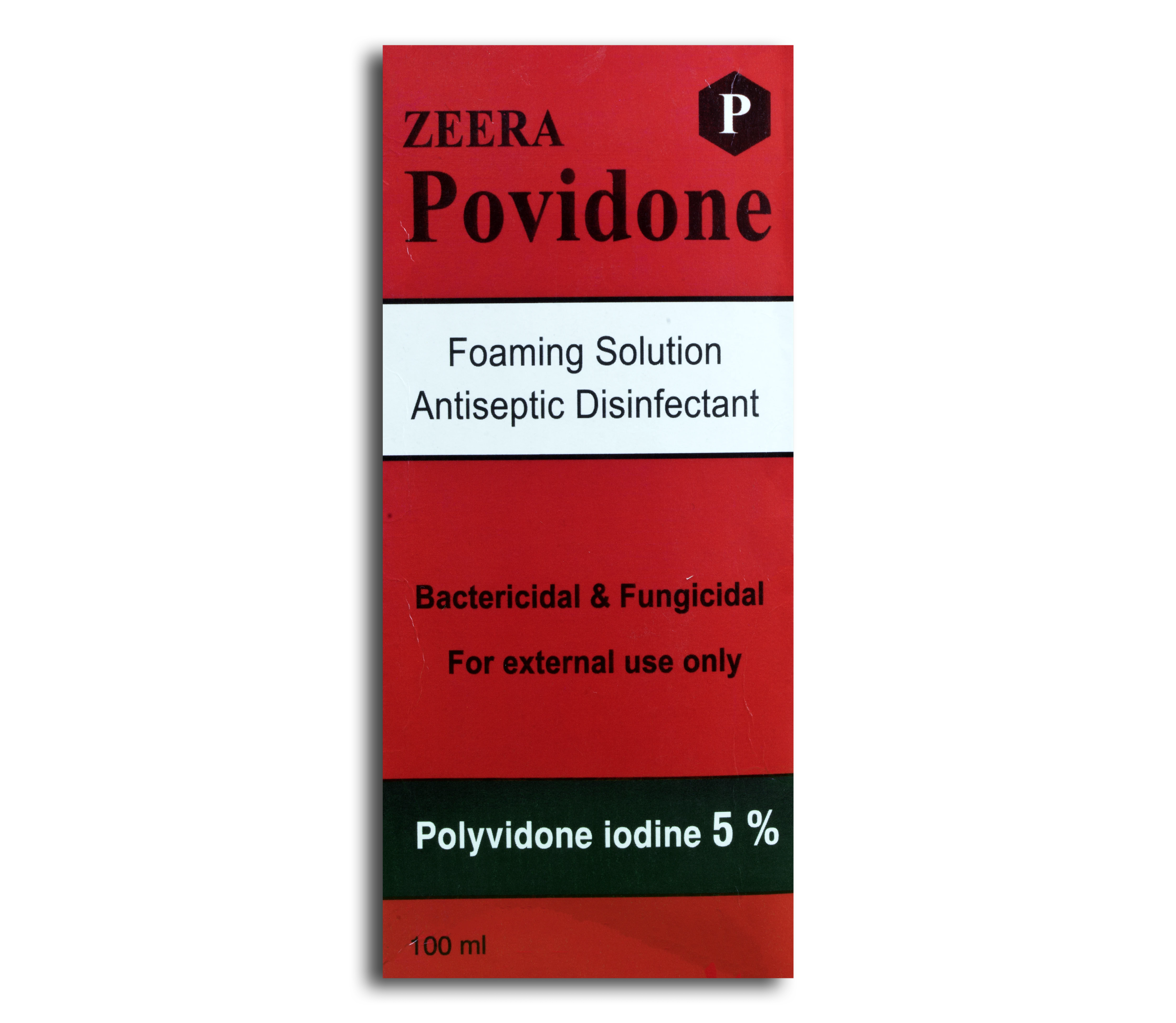 Zeera Povidone-Iodine 5% Foaming Solution