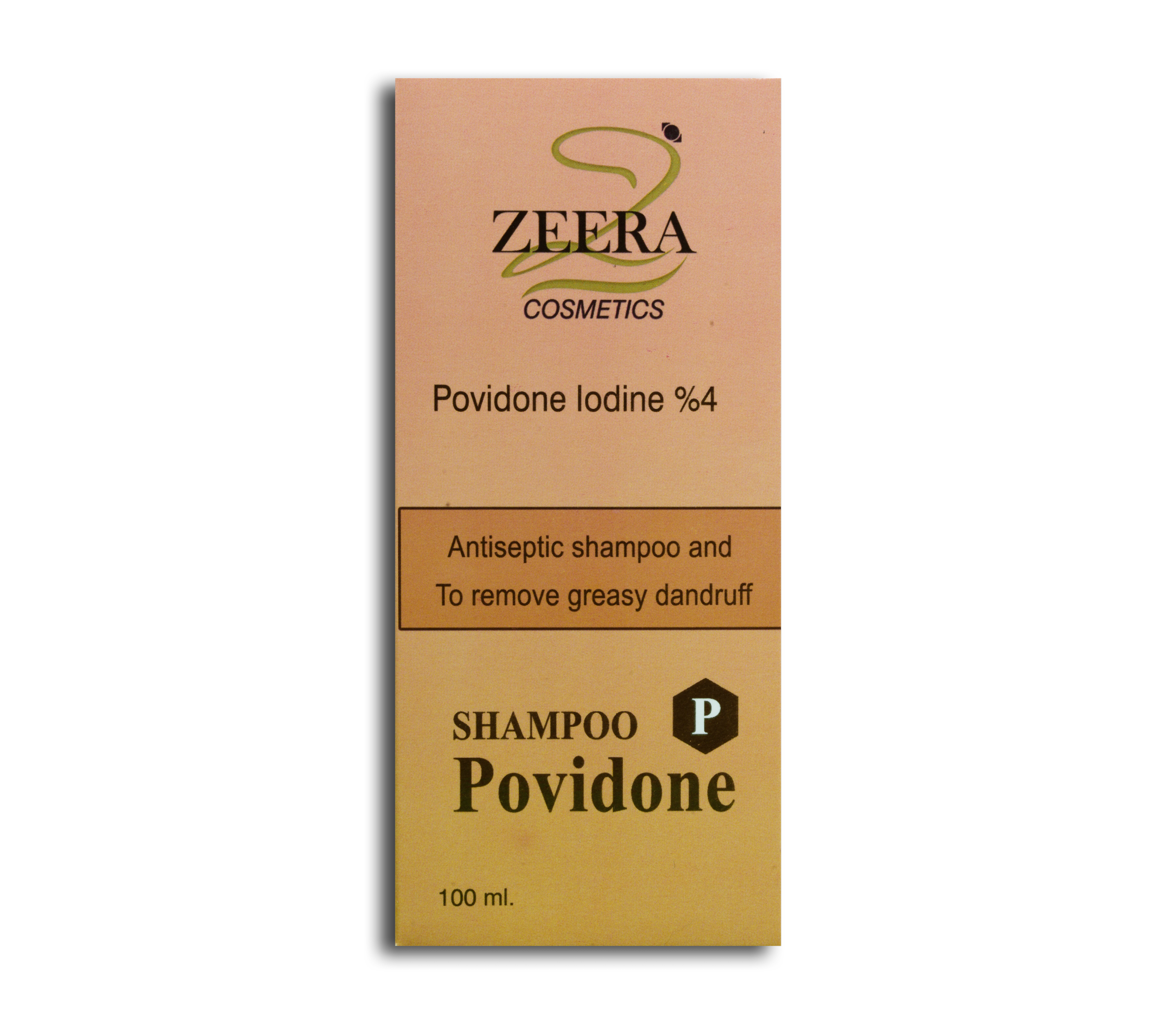 Zeera Povidone-Iodine 4% Medicated Shampoo