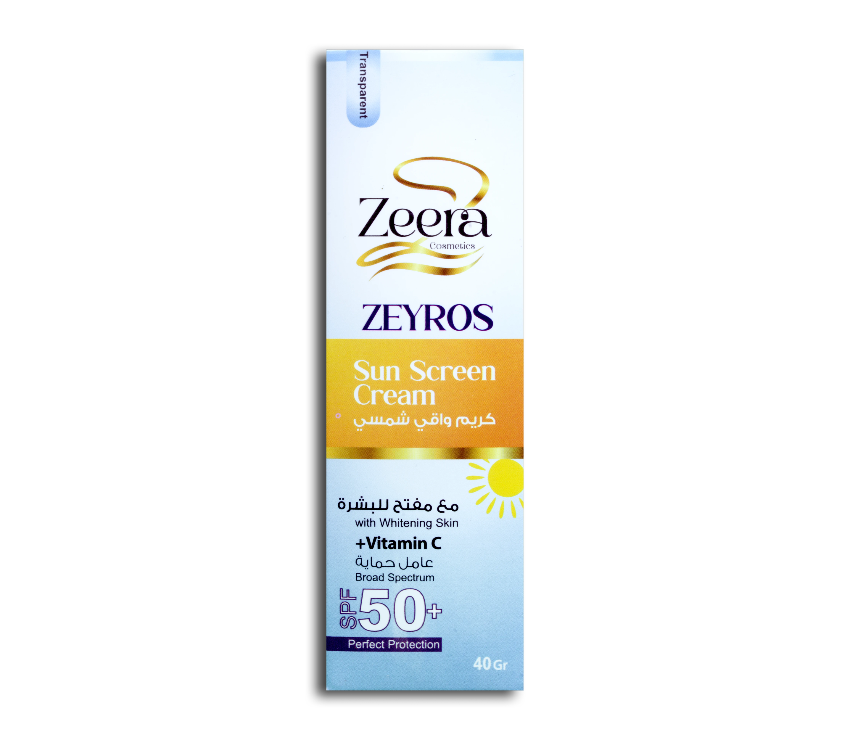 Zeyros 50+ Physical Sunscreen with Skin-Brightening — 3